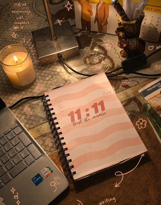 No-Pressure Journal - 11-11 Trust Universe ( 172 Pages )
