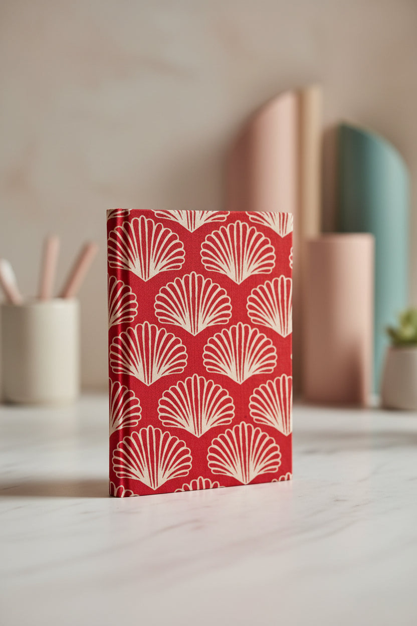 A5 Handmade Fabric Plain Diary – Hardbound Jaipuri Block Print Journal