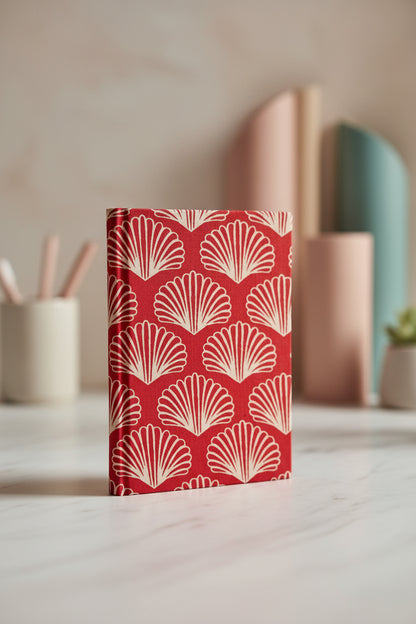 A5 Handmade Fabric Plain Diary – Hardbound Jaipuri Block Print Journal