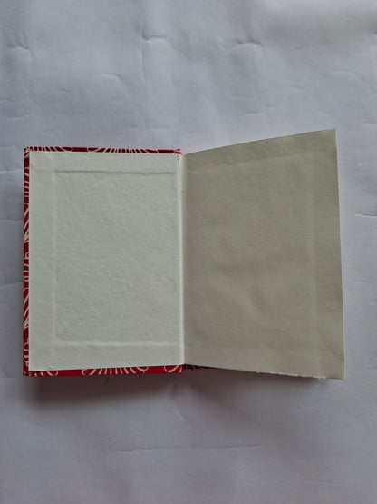 A5 Handmade Fabric Plain Diary – Hardbound Jaipuri Block Print Journal