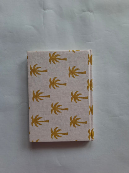 A5 Handmade Fabric Plain Diary – Hardbound Jaipuri Block Print Journal