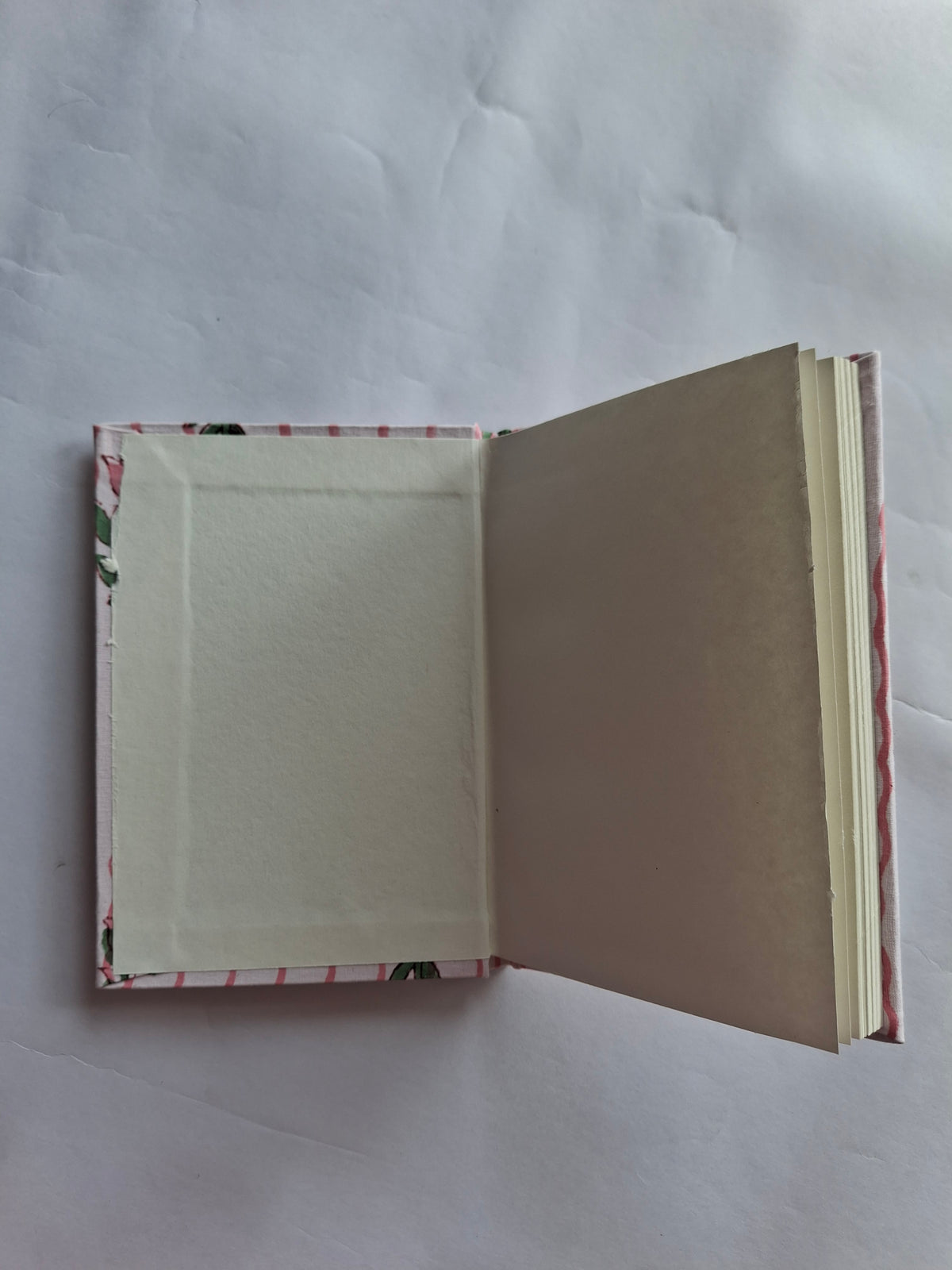 A5 Handmade Fabric Plain Diary – Hardbound Jaipuri Block Print Journal