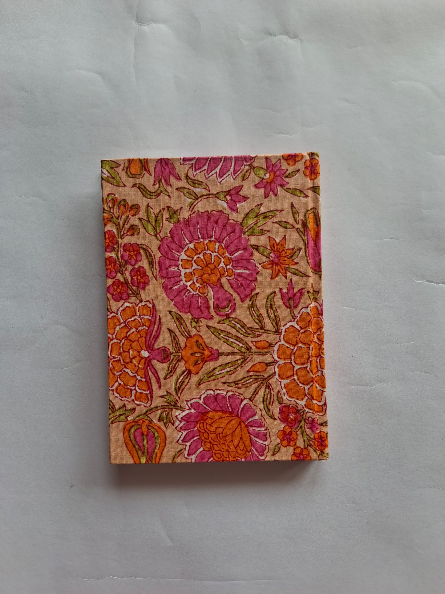 A5 Handmade Fabric Plain Diary – Hardbound Jaipuri Block Print Journal