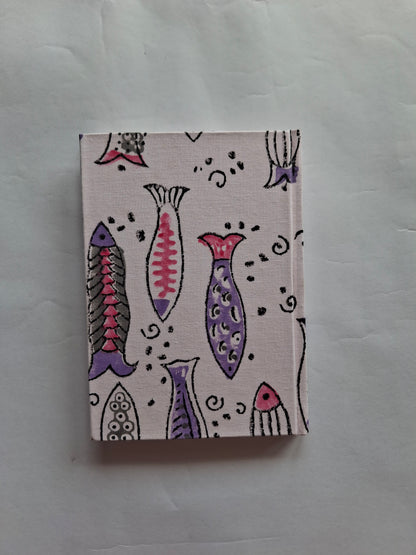 A5 Handmade Fabric Plain Diary – Hardbound Jaipuri Block Print Journal