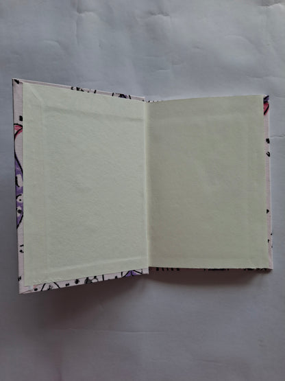A5 Handmade Fabric Plain Diary – Hardbound Jaipuri Block Print Journal