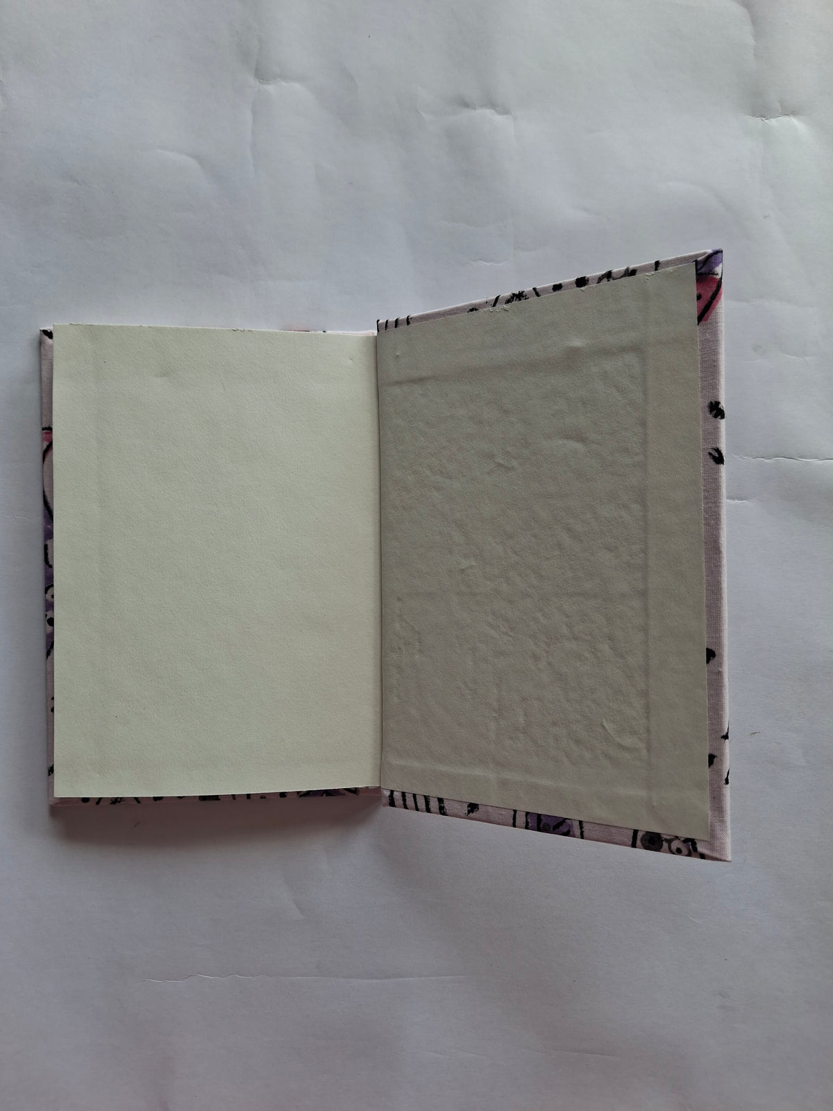 A5 Handmade Fabric Plain Diary – Hardbound Jaipuri Block Print Journal