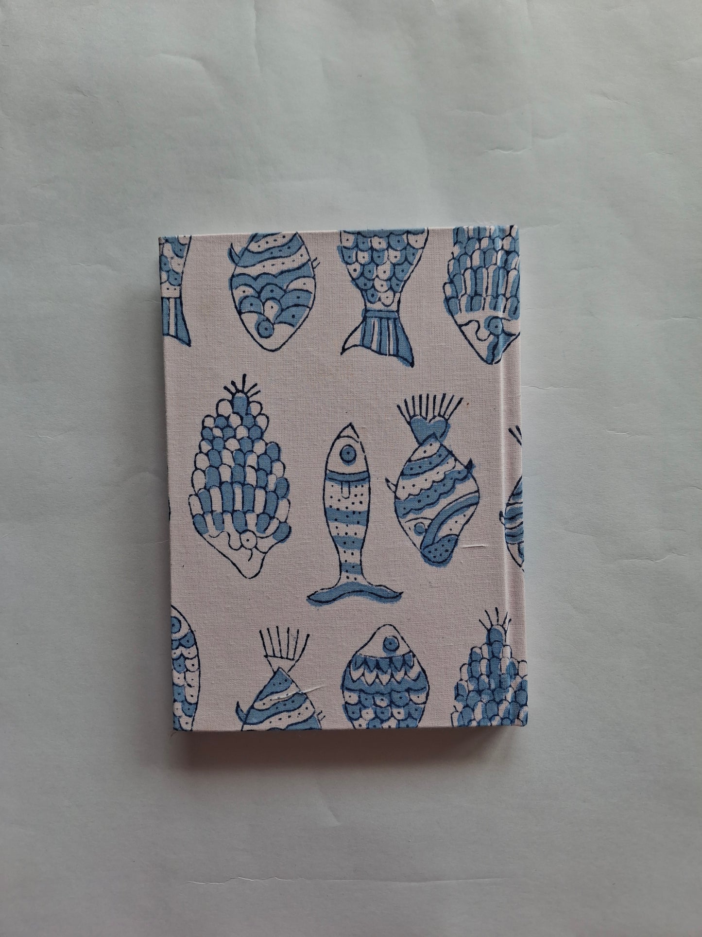 A5 Handmade Fabric Plain Diary – Hardbound Jaipuri Block Print Journal