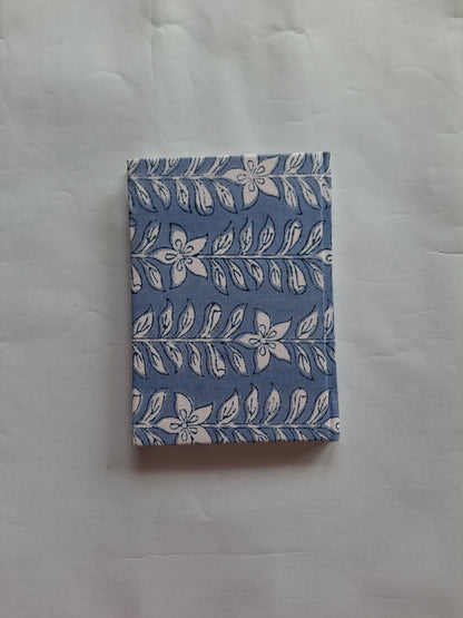 A5 Handmade Fabric Plain Diary – Hardbound Jaipuri Block Print Journal