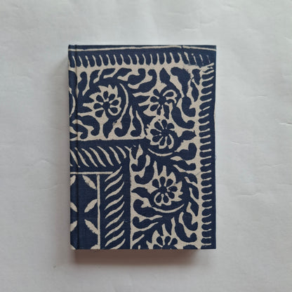 Combo (Dark Blue A5 Fabric Diary + Key Chain Diary)