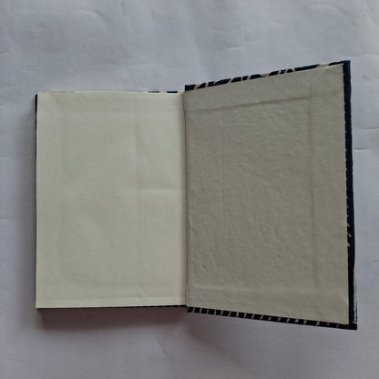 Combo (Dark Blue A5 Fabric Diary + Key Chain Diary)