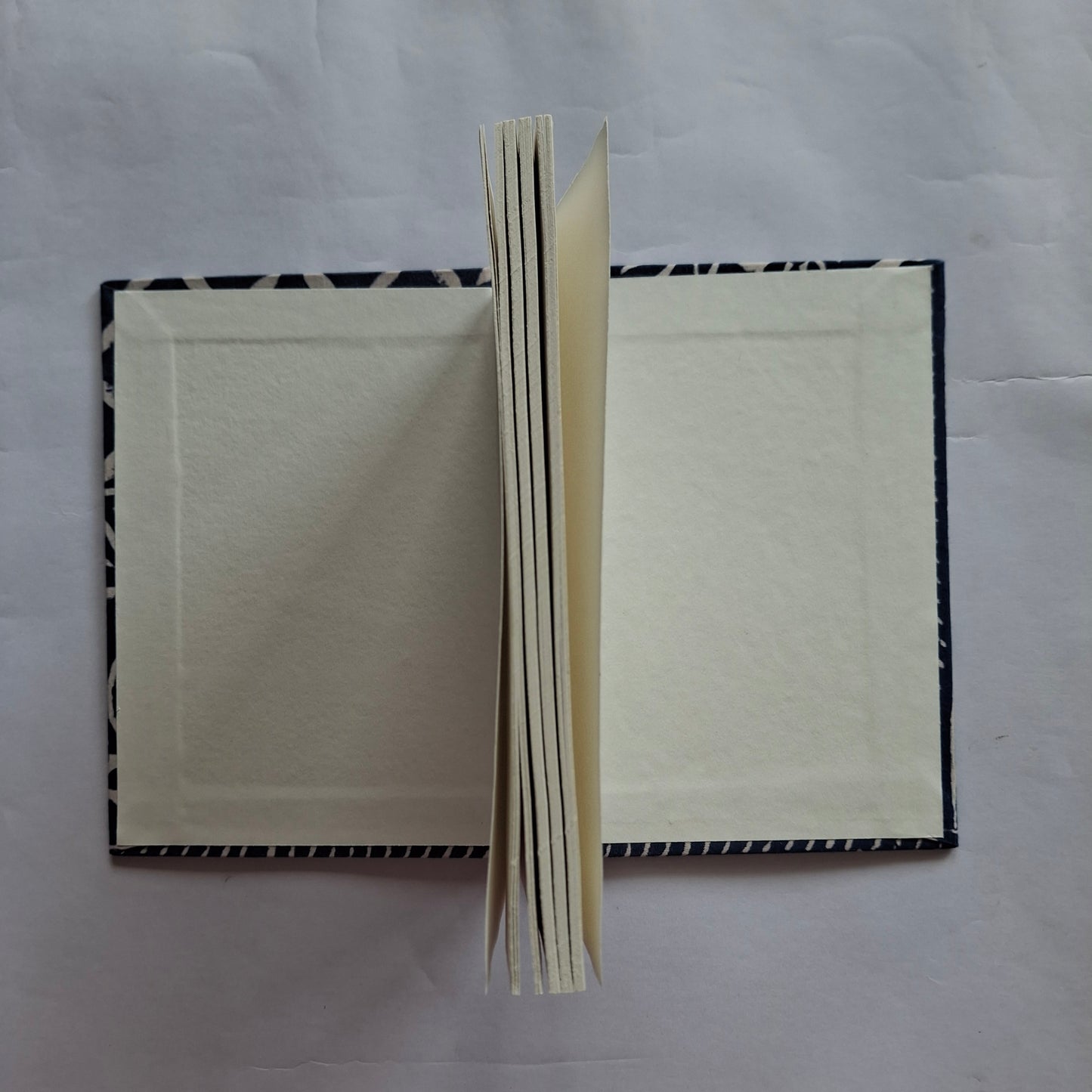 Combo (Dark Blue A5 Fabric Diary + Key Chain Diary)