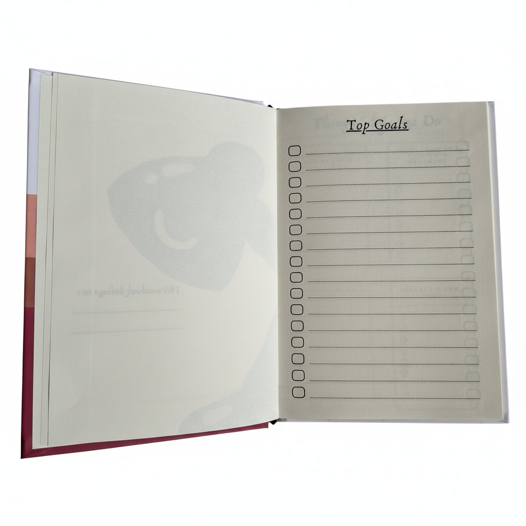 A5 Hardbound Journal - Perfectionnn Diary (120 Pages)