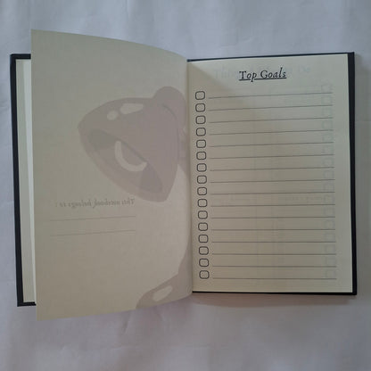 A5 Hardbound Journal - Smart Beautiful Diary (120 Pages)