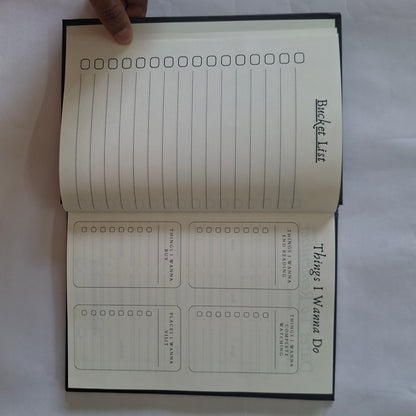 A5 Hardbound Journal - Smart Beautiful Diary (120 Pages)