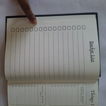 A5 Hardbound Journal - Smart Beautiful Diary (120 Pages)