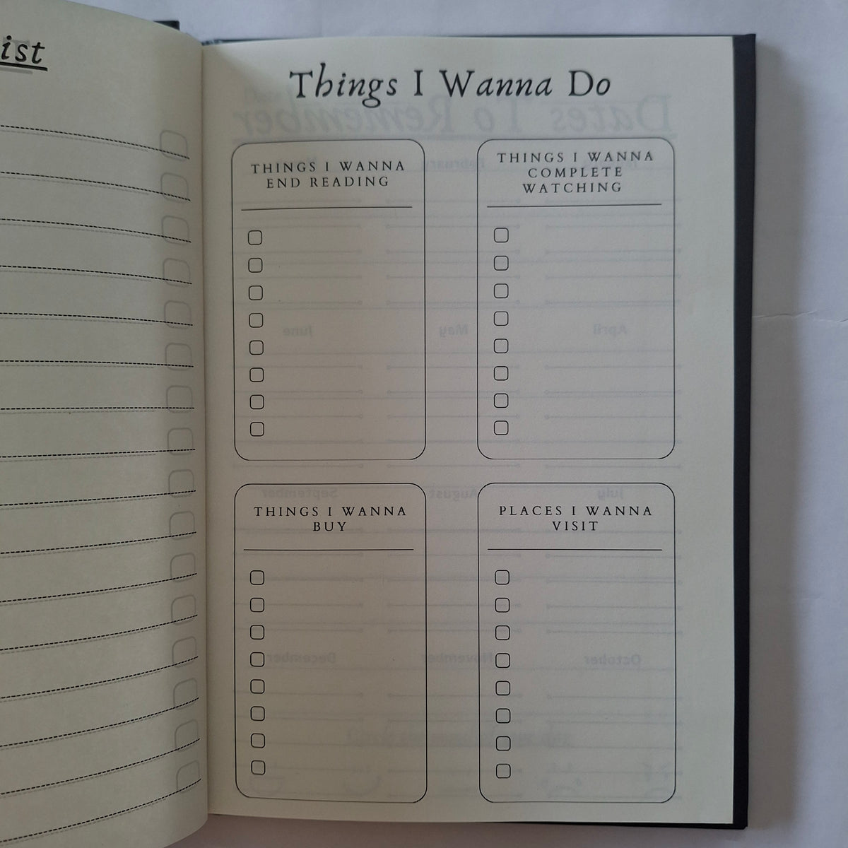 A5 Hardbound Journal - Smart Beautiful Diary (120 Pages)