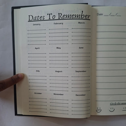 A5 Hardbound Journal - Smart Beautiful Diary (120 Pages)