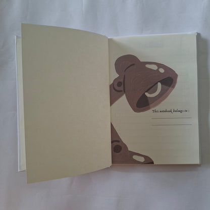 A5 Hardbound Journal - Move With The Wind Diary (120 Pages)