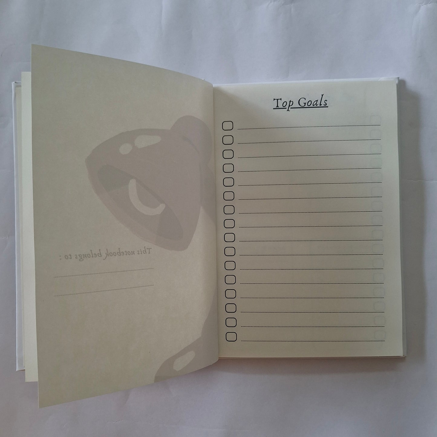 A5 Hardbound Journal - Move With The Wind Diary (120 Pages)