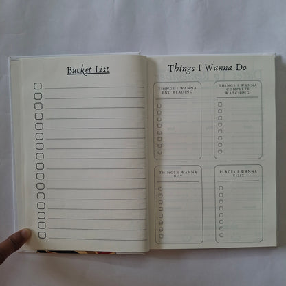A5 Hardbound Journal - Move With The Wind Diary (120 Pages)