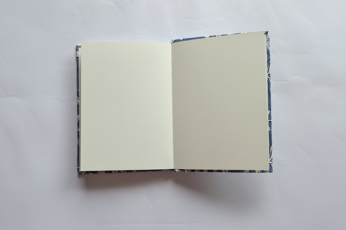 A5 Handmade Fabric Plain Diary – Hardbound Jaipuri Block Print Journal