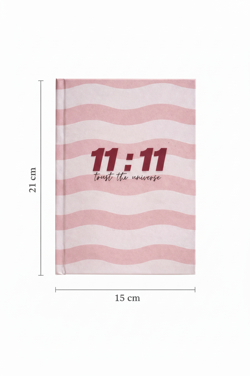 11:11 Diary – Dimensions with Lifestyle Image