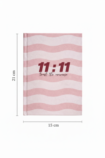 11:11 Diary – Dimensions with Lifestyle Image