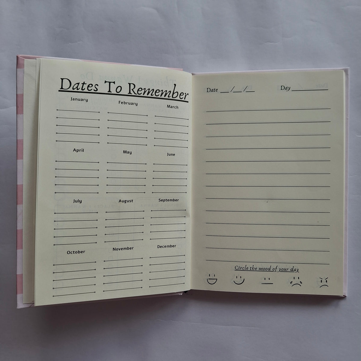 A5 Hardbound Journal - 11-11 Diary (120 Pages)