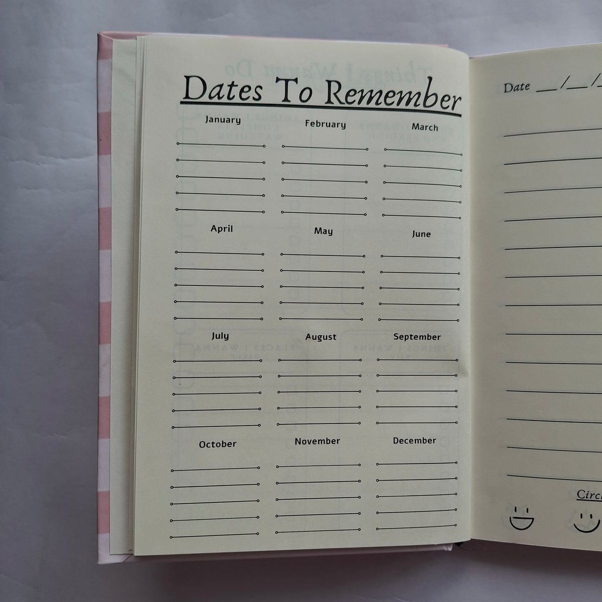 A5 Hardbound Journal - 11-11 Diary (120 Pages)