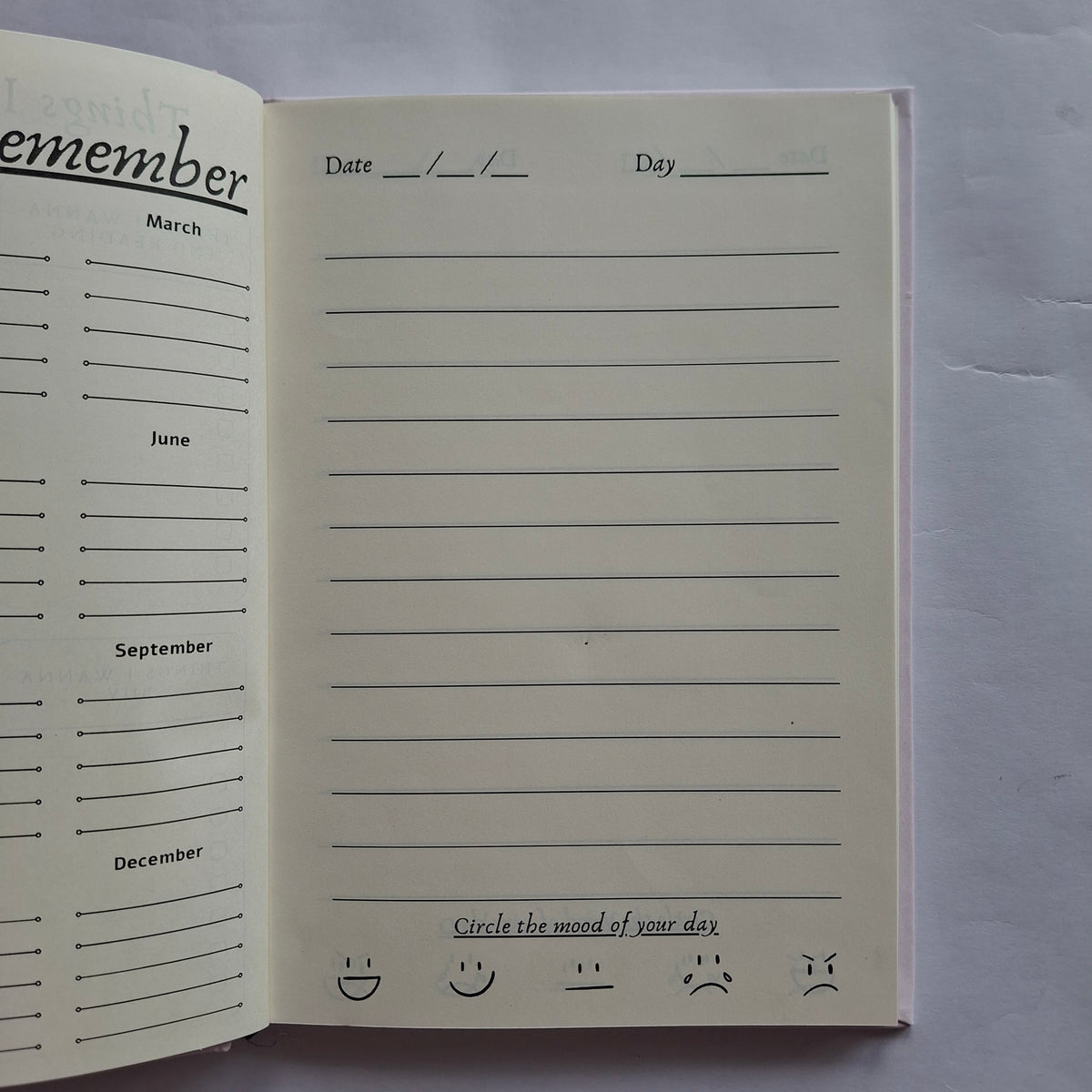 A5 Hardbound Journal - 11-11 Diary (120 Pages)