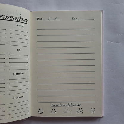 A5 Hardbound Journal - 11-11 Diary (120 Pages)