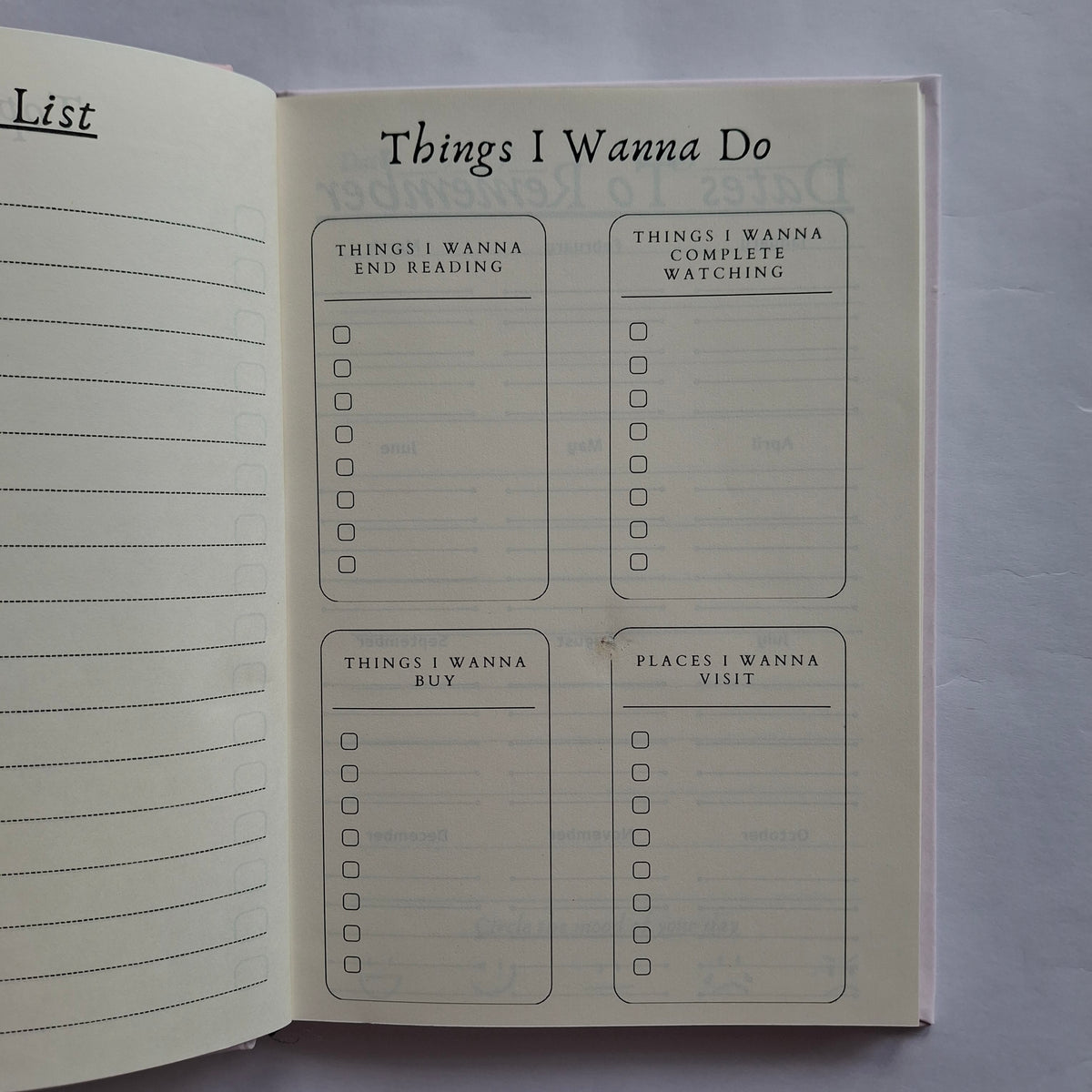 A5 Hardbound Journal - 11-11 Diary (120 Pages)