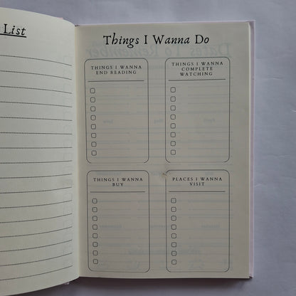 A5 Hardbound Journal - 11-11 Diary (120 Pages)