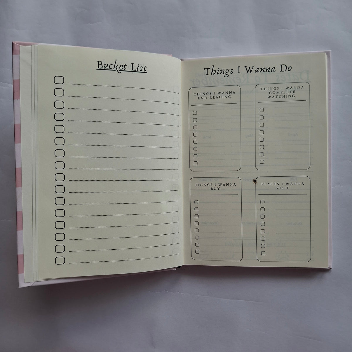 A5 Hardbound Journal - 11-11 Diary (120 Pages)
