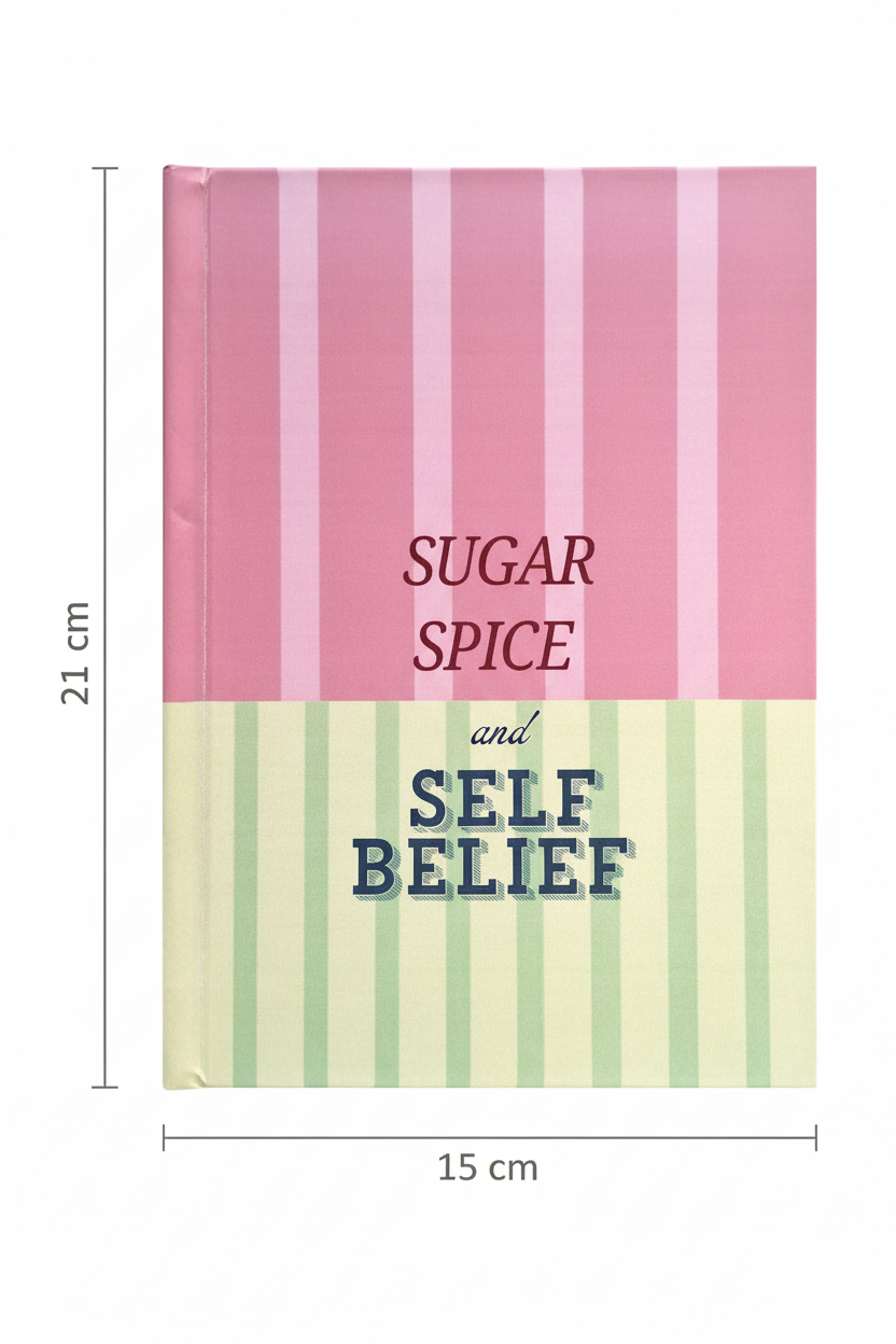 Sugar Spice & Self Belief Diary – Dimensions