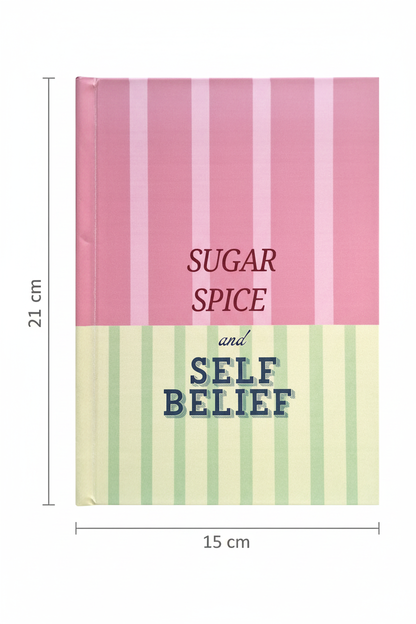 Sugar Spice & Self Belief Diary – Dimensions
