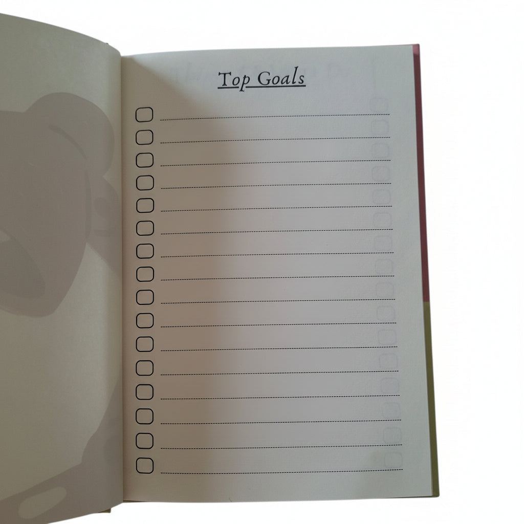 A5 Hardbound Journal - Sugar Spice and Self Belief Diary (120 Pages)