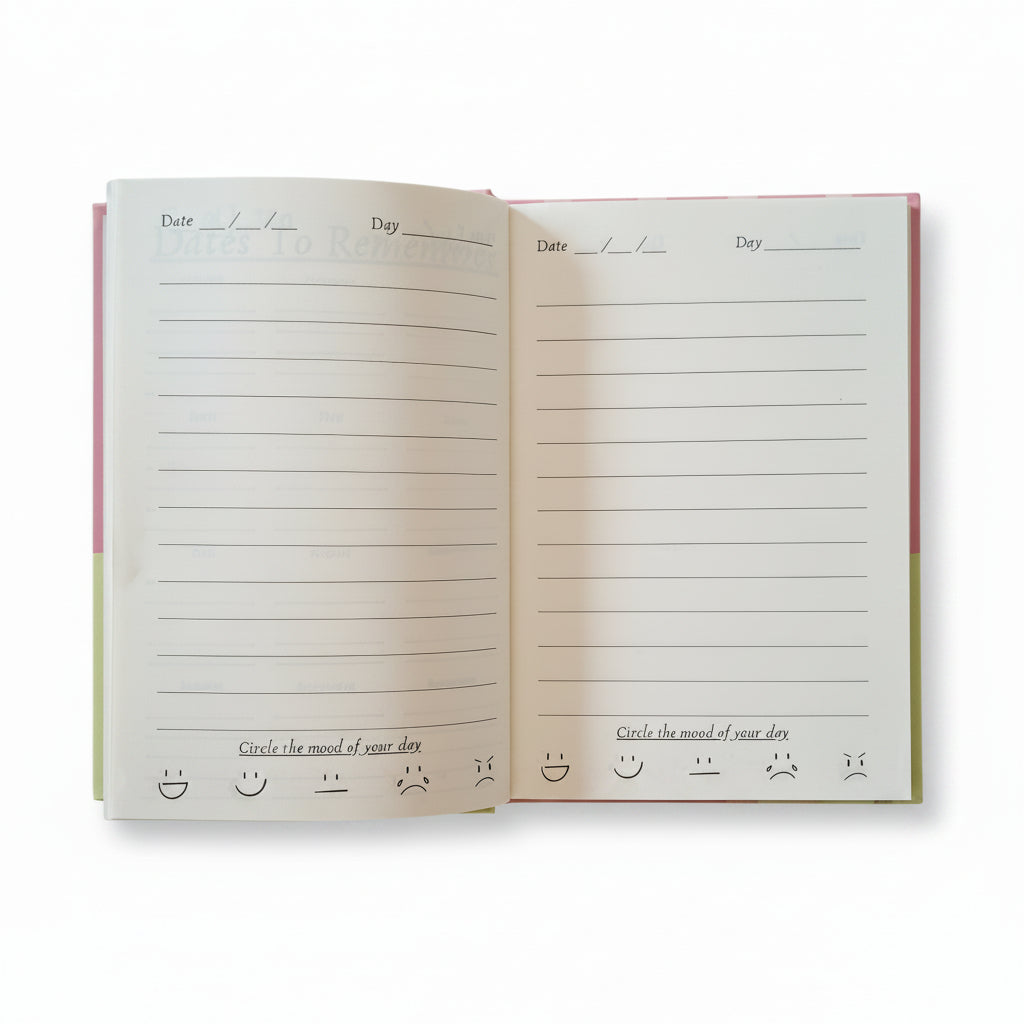 A5 Hardbound Journal - Sugar Spice and Self Belief Diary (120 Pages)
