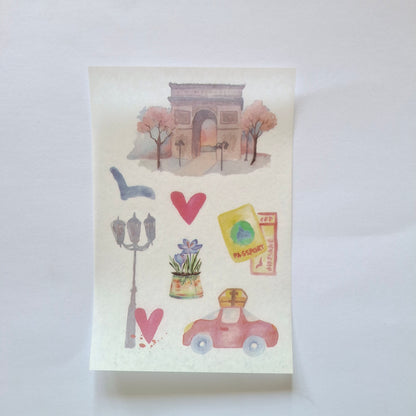 A6 Sticker Sheet 