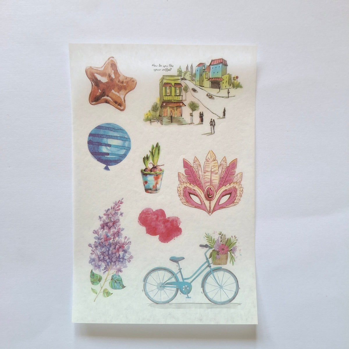 A6 Sticker Sheet 