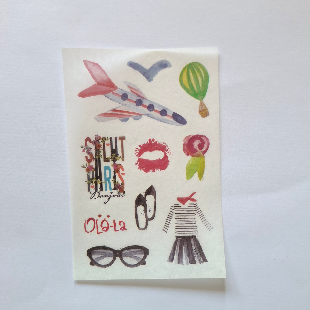 A6 Sticker Sheet 