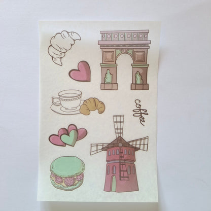 A6 Sticker Sheet
