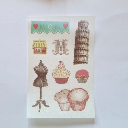 A6 Sticker Sheet