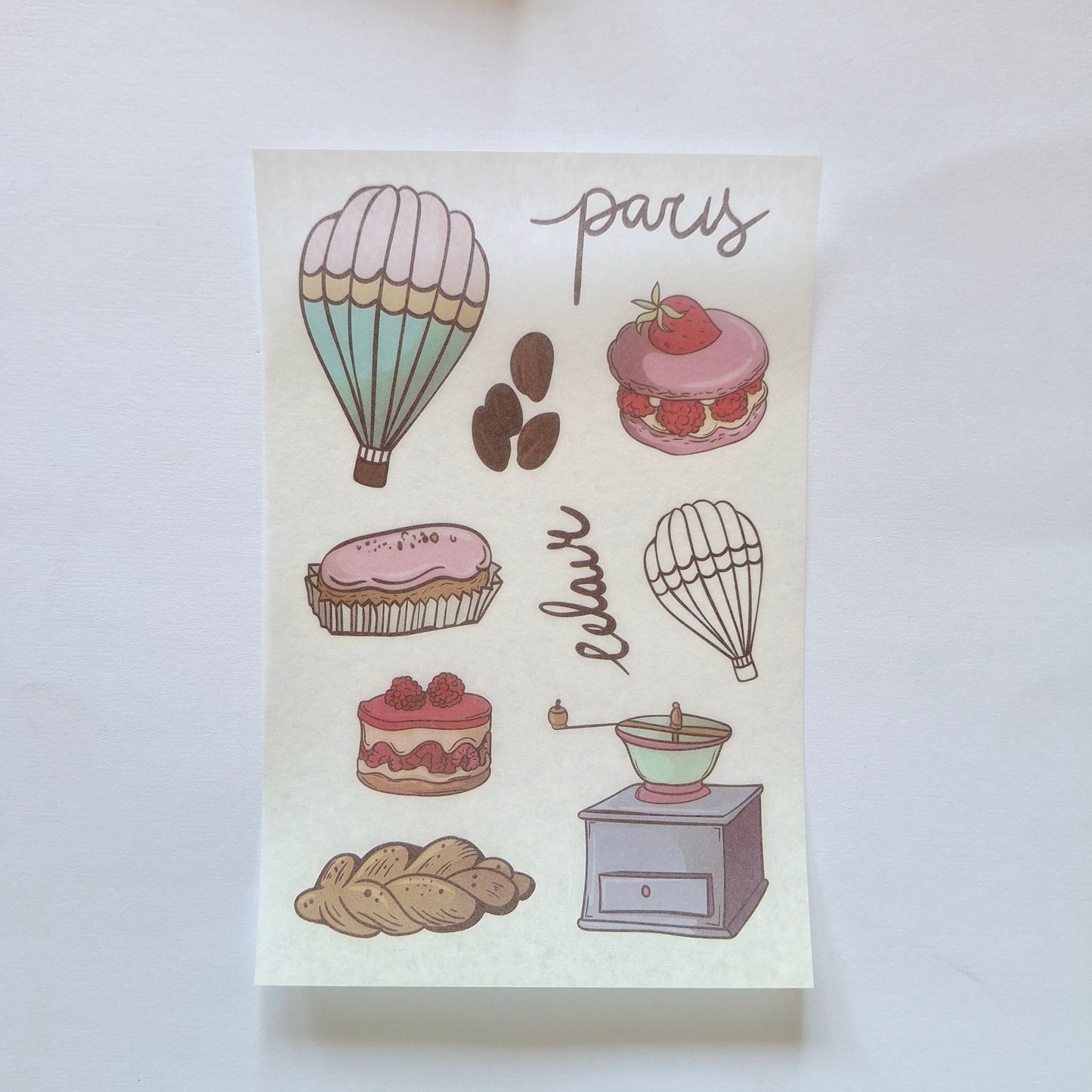 A6 Sticker Sheet