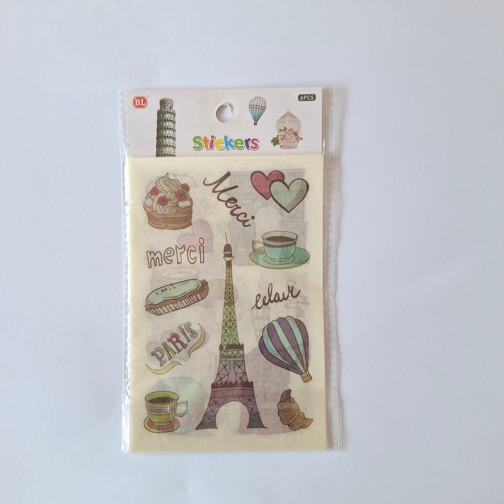 A6 Sticker Sheet