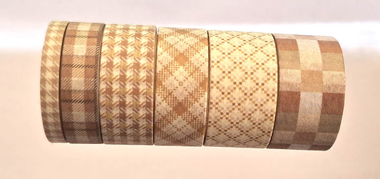 Beige Washi Tapes
