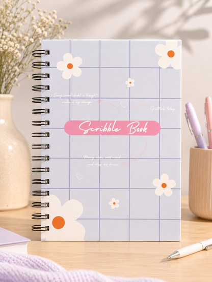 No-Pressure Journal - Scribble Book ( 172 Pages )