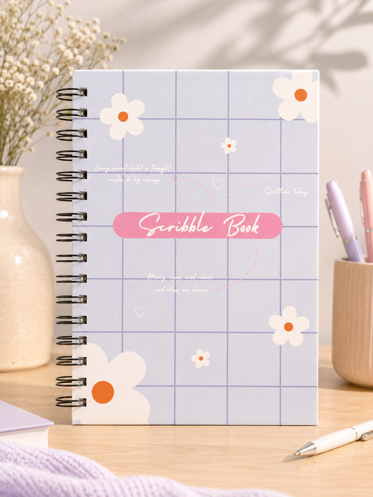 No-Pressure Journal - Scribble Book ( 172 Pages )