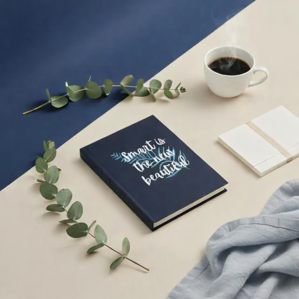 A5 Hardbound Journal - Smart Beautiful Diary (120 Pages)