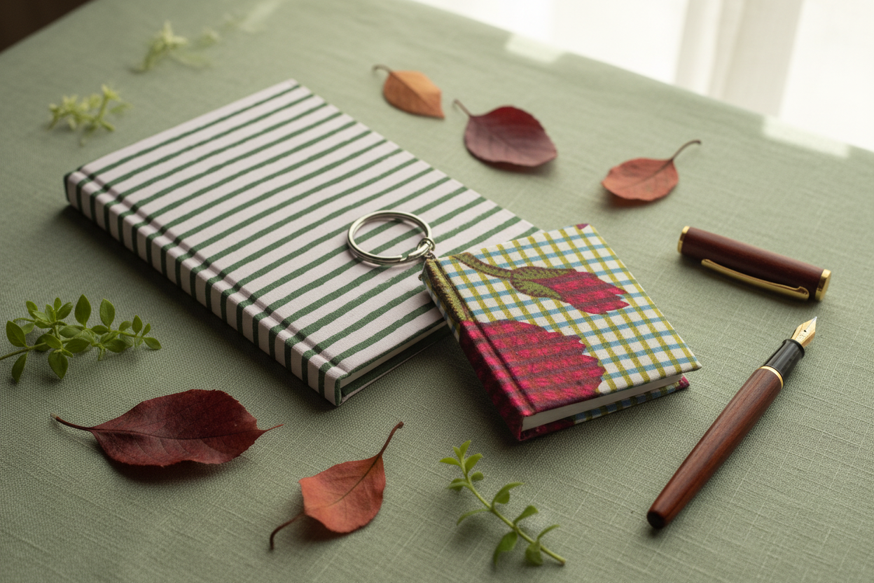Professional Product Photo - Green Nature Diary Collection